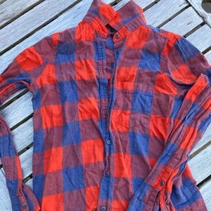 J. Crew Size 0 Flannel
